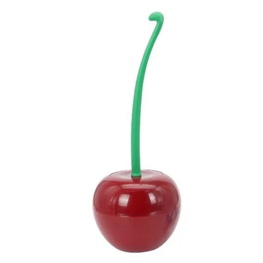 Cherry-Shaped Toilet Brush